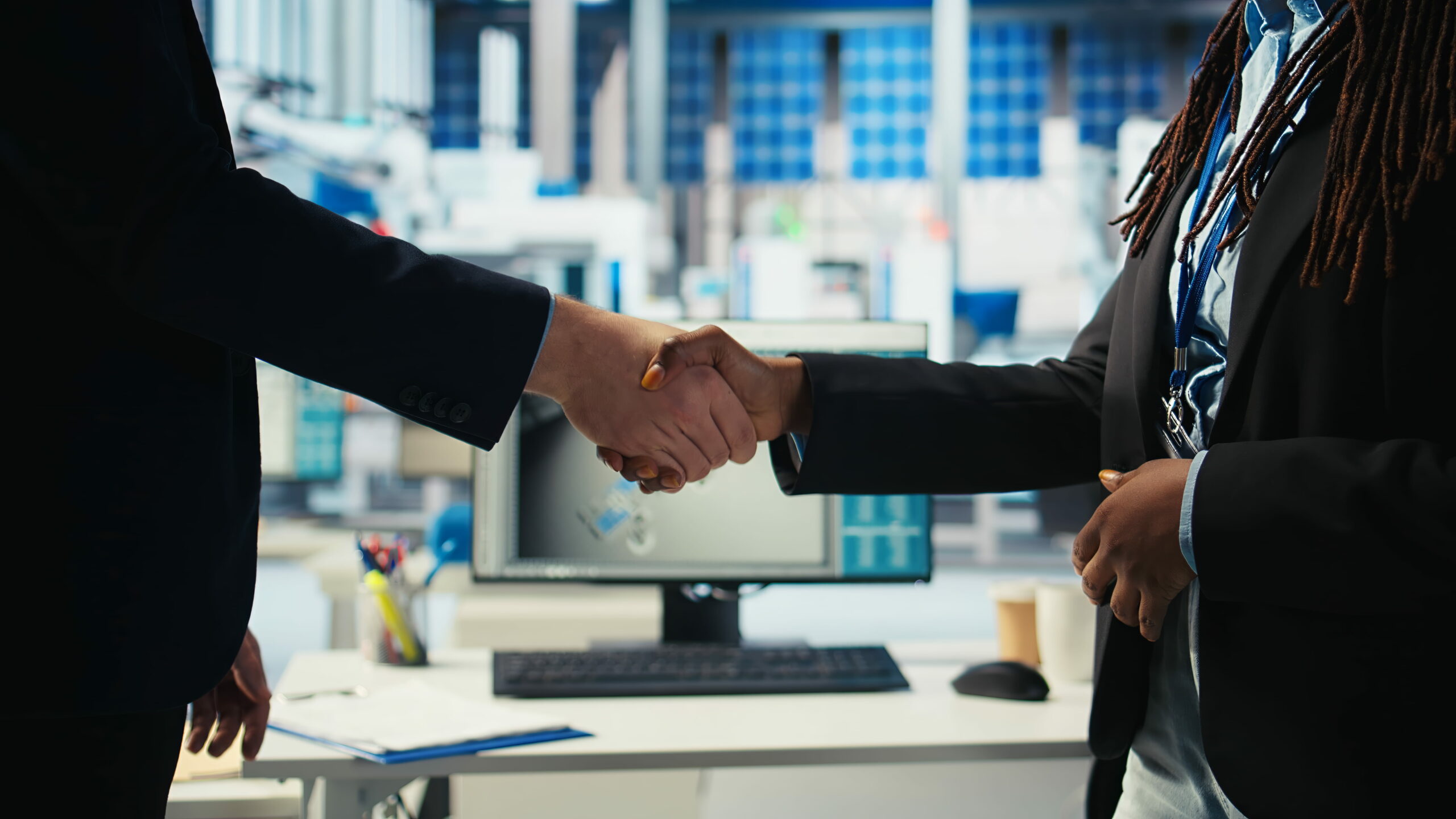 Collaboration professionnelle avec secretariat-albi dans un bureau moderne à Albi